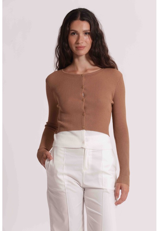 CARDIGAN MAGLIA DOPPIA...