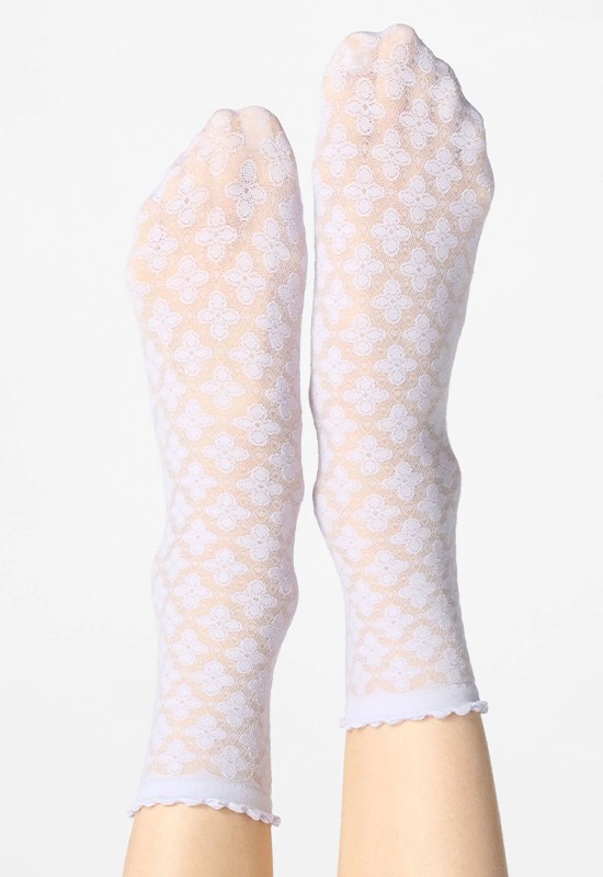 CALZINO EFFETTO MACRAME...