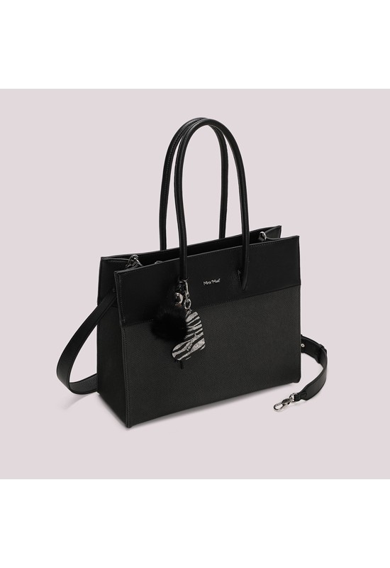 BORSA TOTE CON CHARM CUORE...